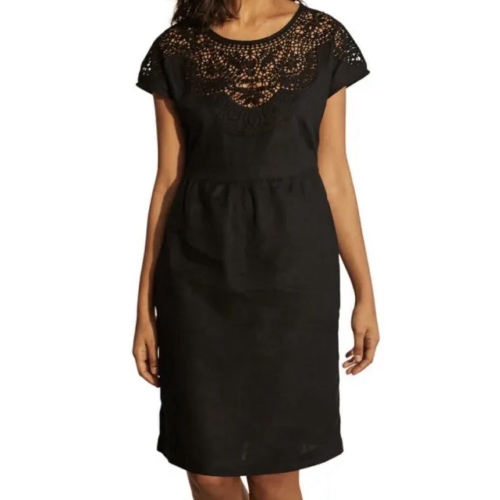 Boden Fleur linen dress 6R